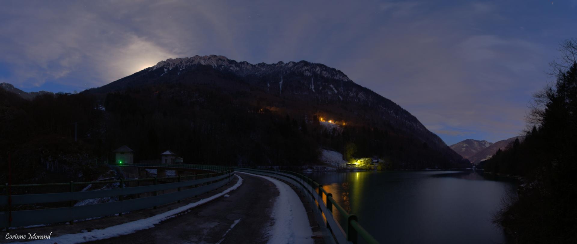 Ouzon depuis le barrage du Jotty