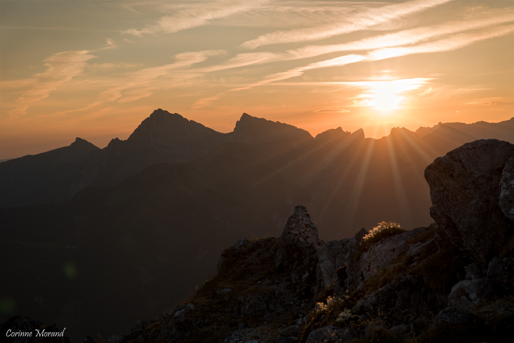 Magnifique lever de soleil