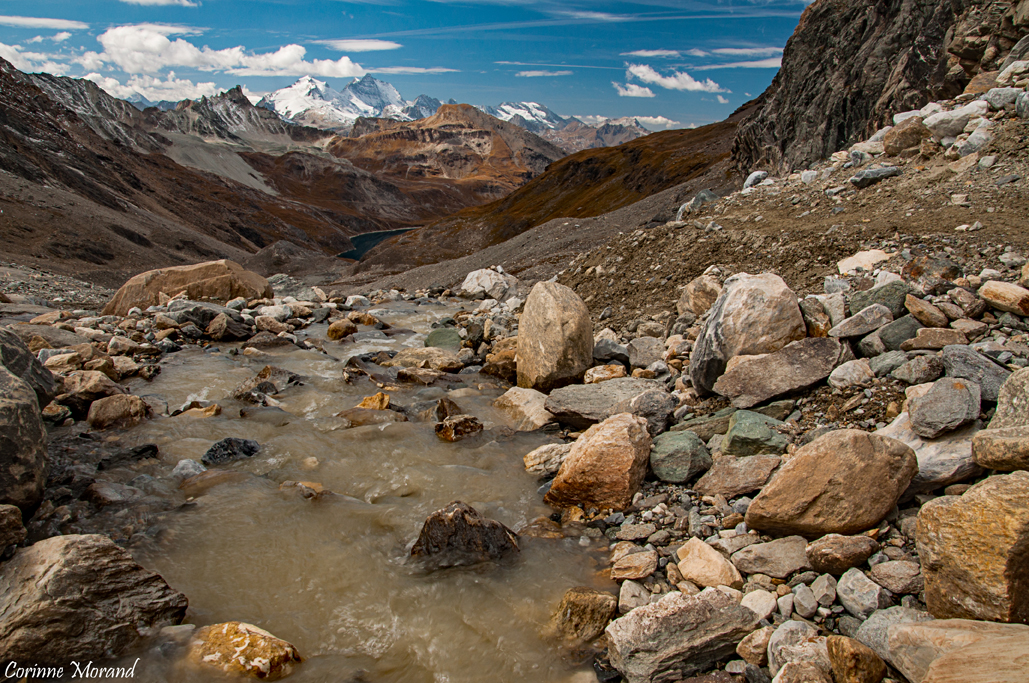 Le souffle du glacier se fait sentir...