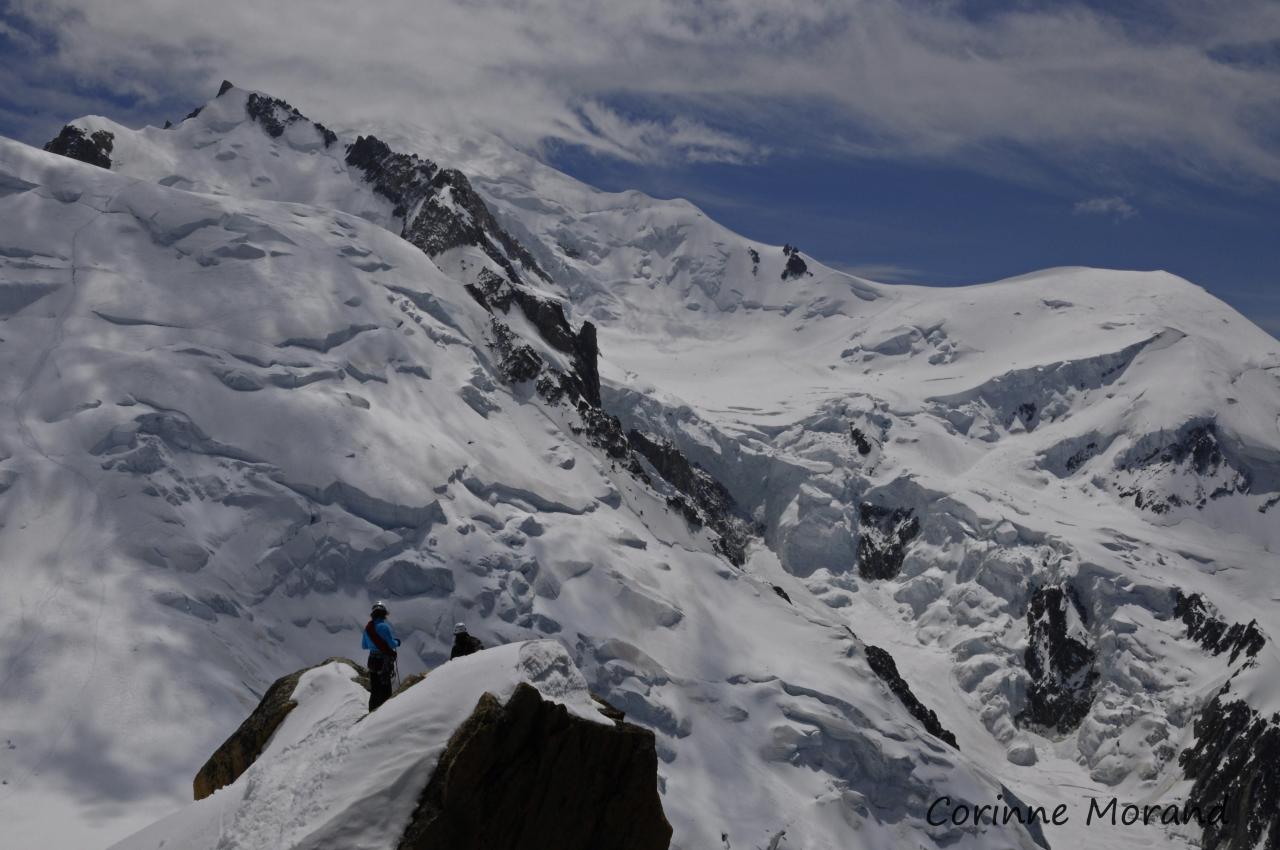vue sur le Mont-Blanc